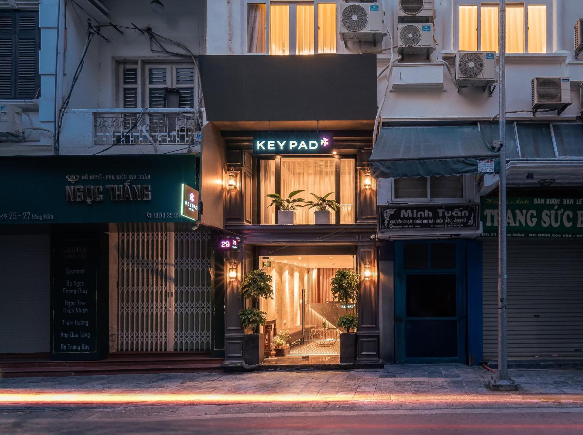 Keypad Hotel - 29 Hang Mam Hanoi Exterior photo